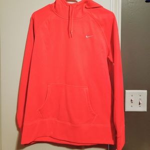 Womems Nike Neon Pink Hoodie Large
